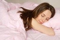 mujer durmiendo