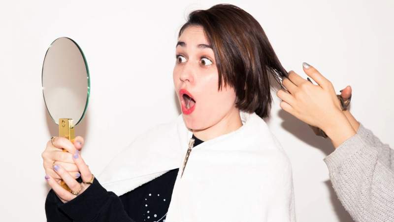 mal corte de pelo